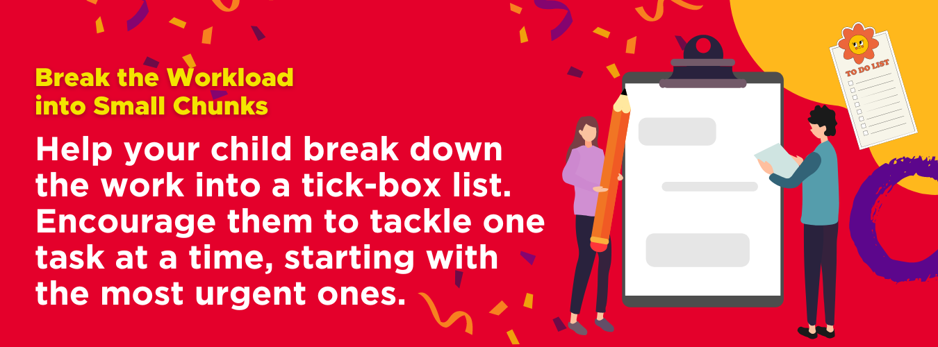 break the workload into small chunks